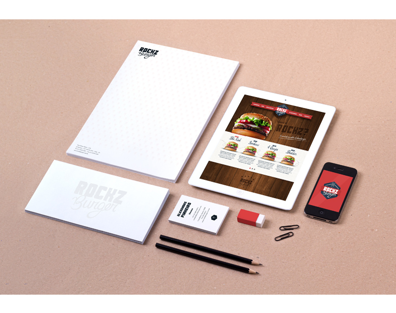 Elo Criativo - Rockz Burger - Branding