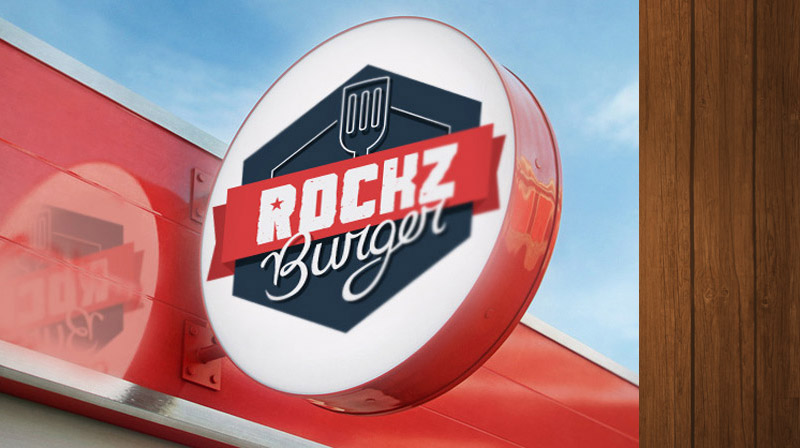 Elo Criativo - Rockz Burger - Branding